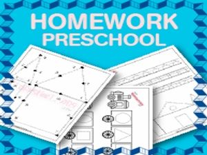 Preschool Homework Worksheets	
