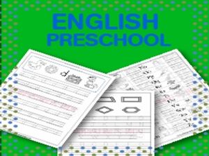 Preschool English Worksheets