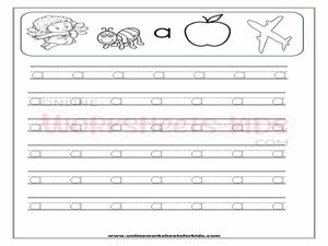download free letter tracing worksheets for preschool