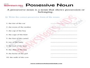 free printable english worksheets for grade 2