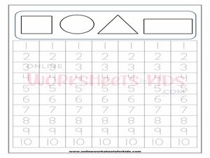 downloads free printable tracing number worksheets for kids