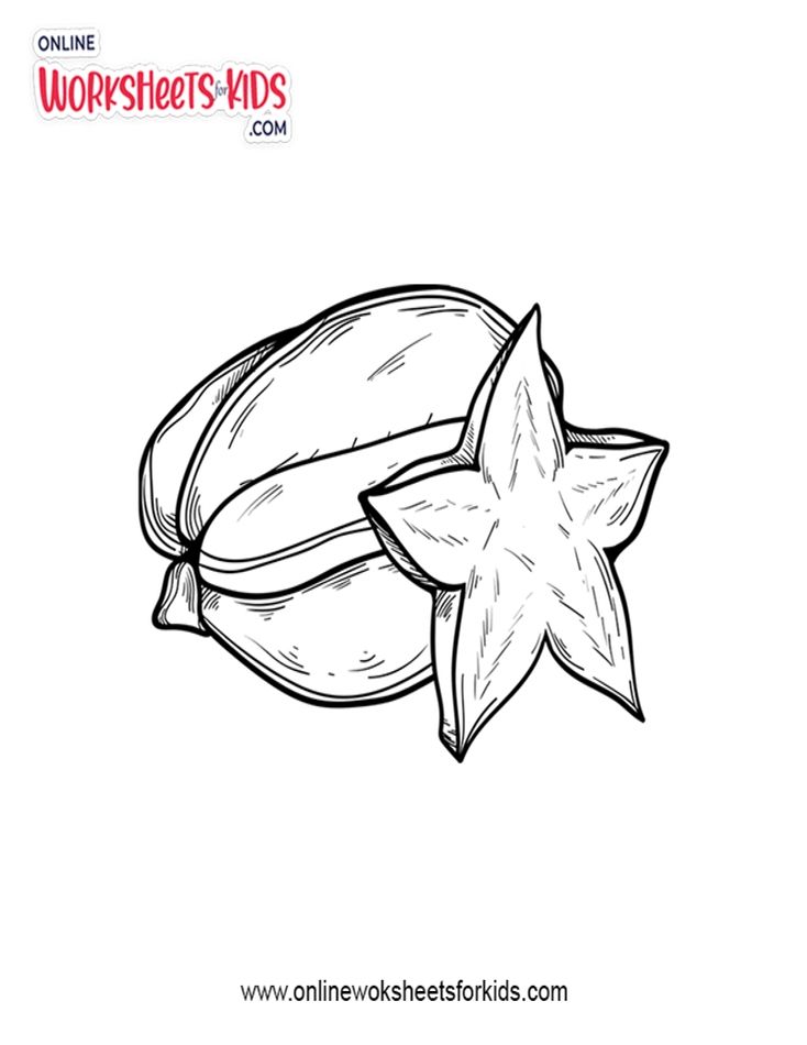 Starfruit Coloring