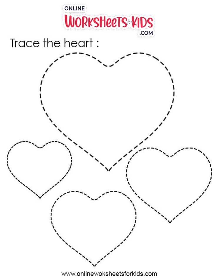Tracing Shapes Worksheets 5