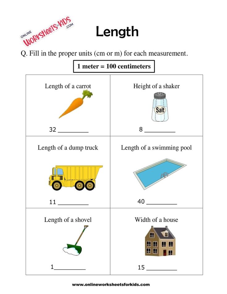 Length Worksheet 06