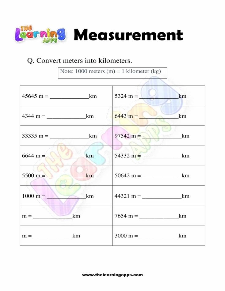 Measuring Length Worksheets For Kids 12