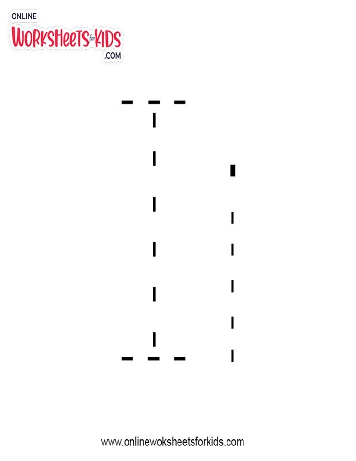 Alphabet I Tracing Worksheets