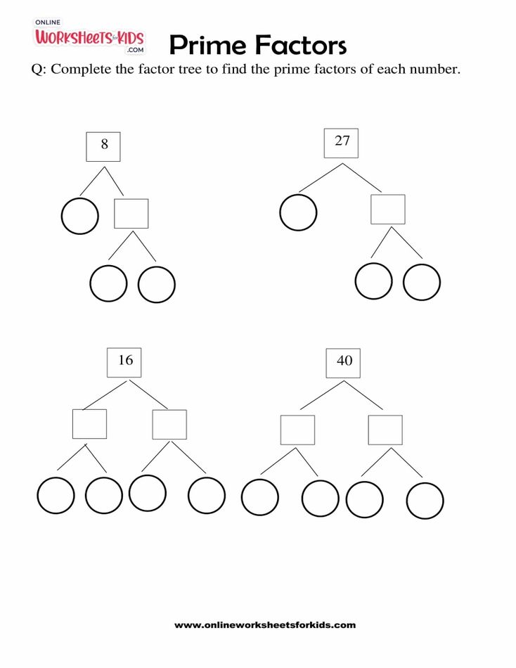 Prime Factors Worksheet Grade 3-03