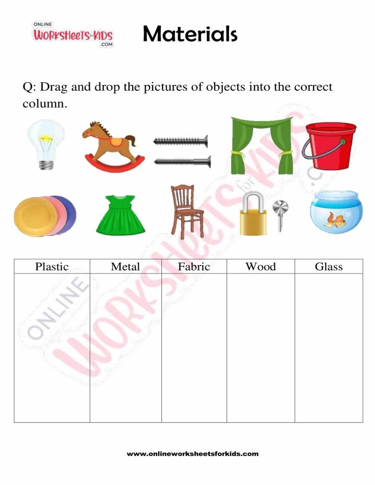 Types of Materials for Kids 09