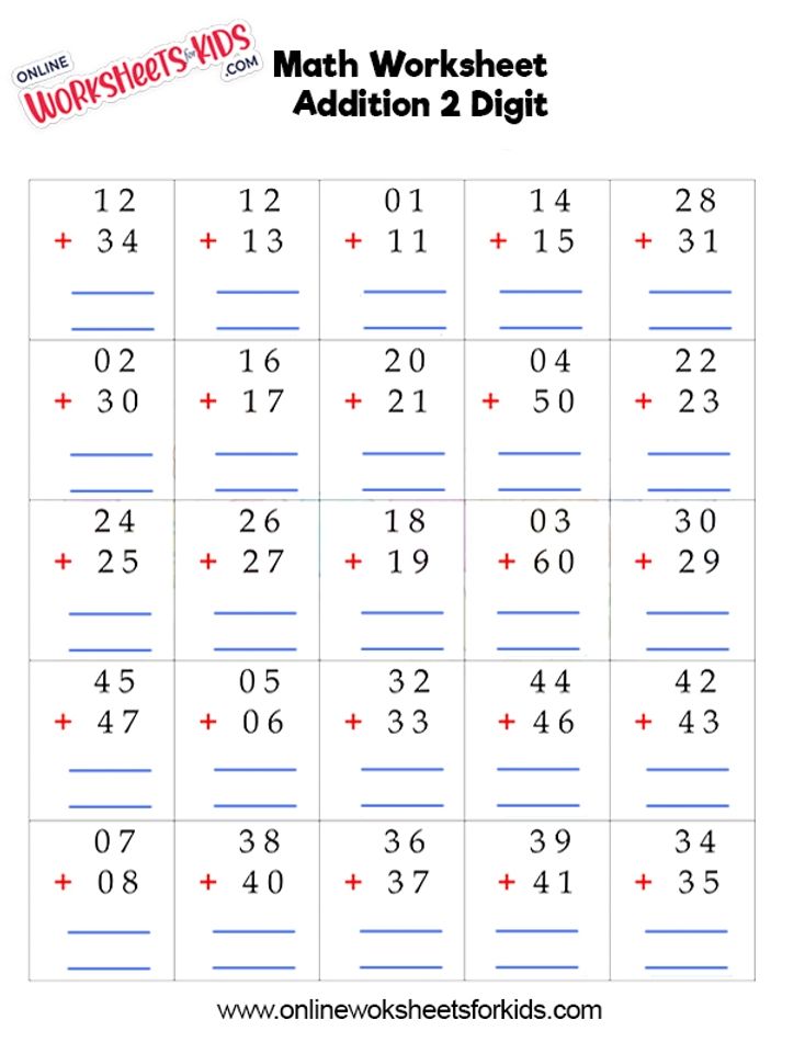 Addition Sums 5
