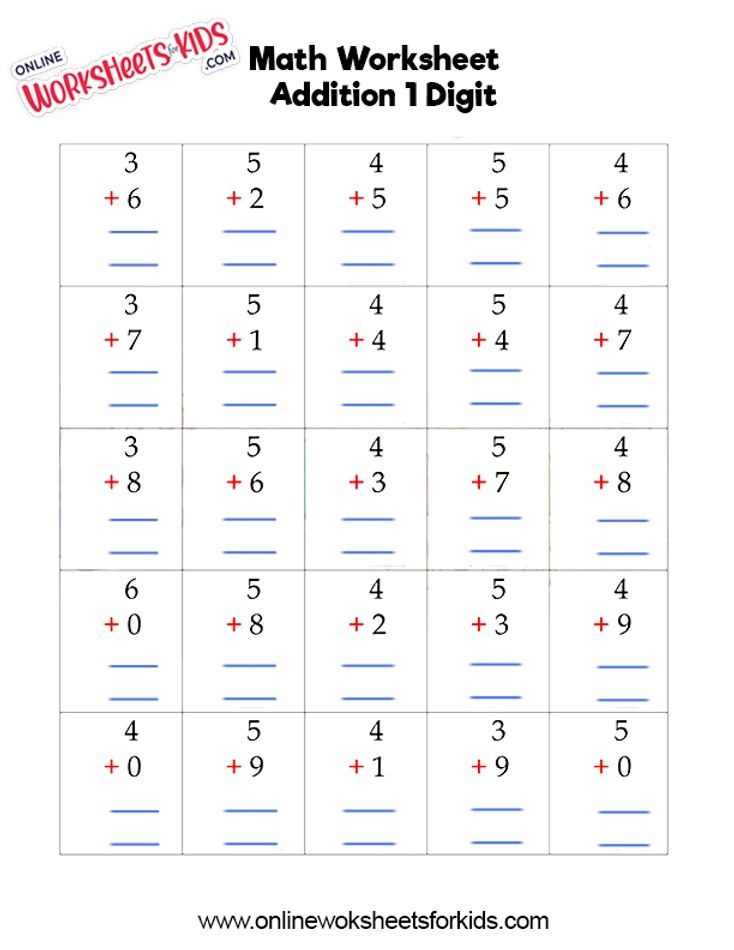 Addition Sums 2