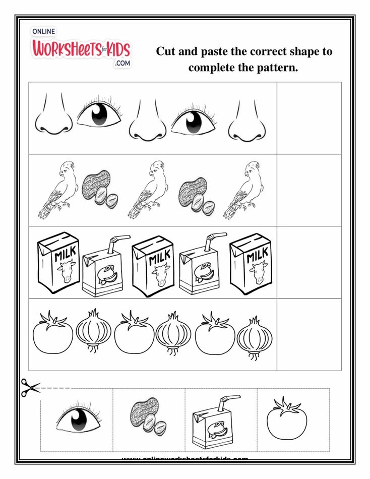Cut And Paste Patterns 4