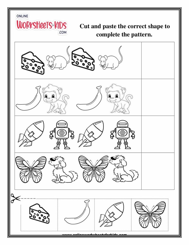 Cut And Paste Patterns 2