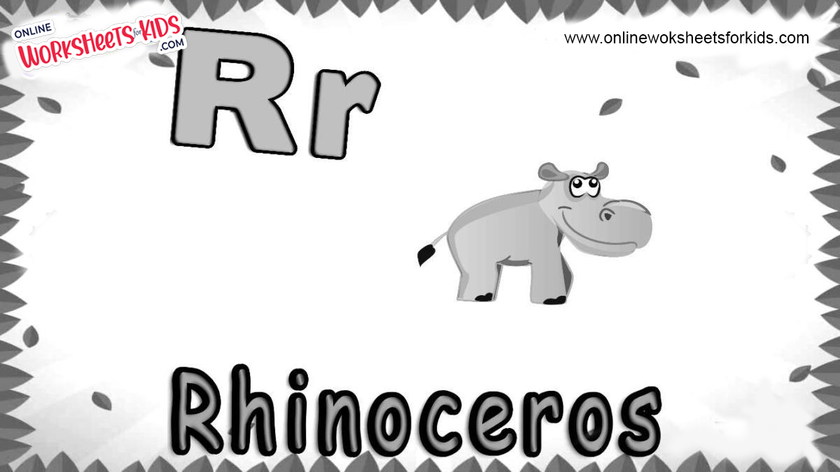 Animal That Starts With R