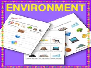 Environment Worksheets For Grade 1