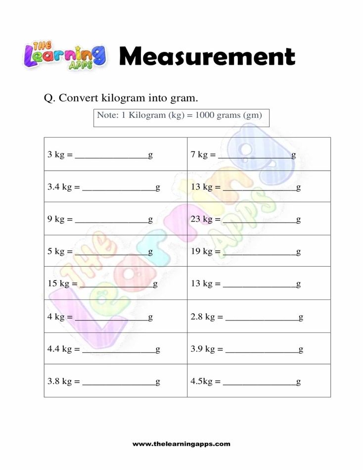 Measuring Length Worksheets For Kids 04
