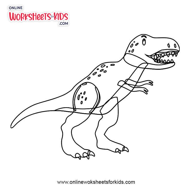 T-Rex Coloring