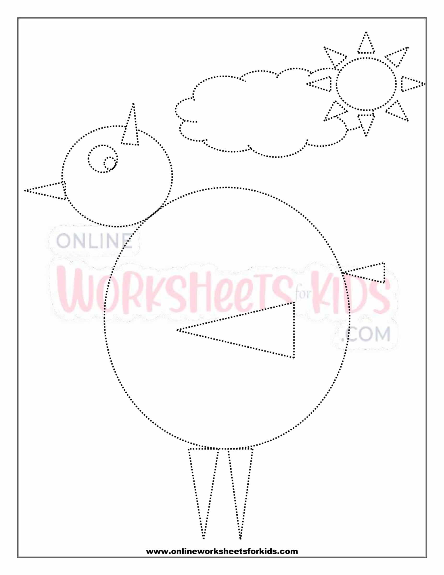 Picture Tracing With Shapes 1