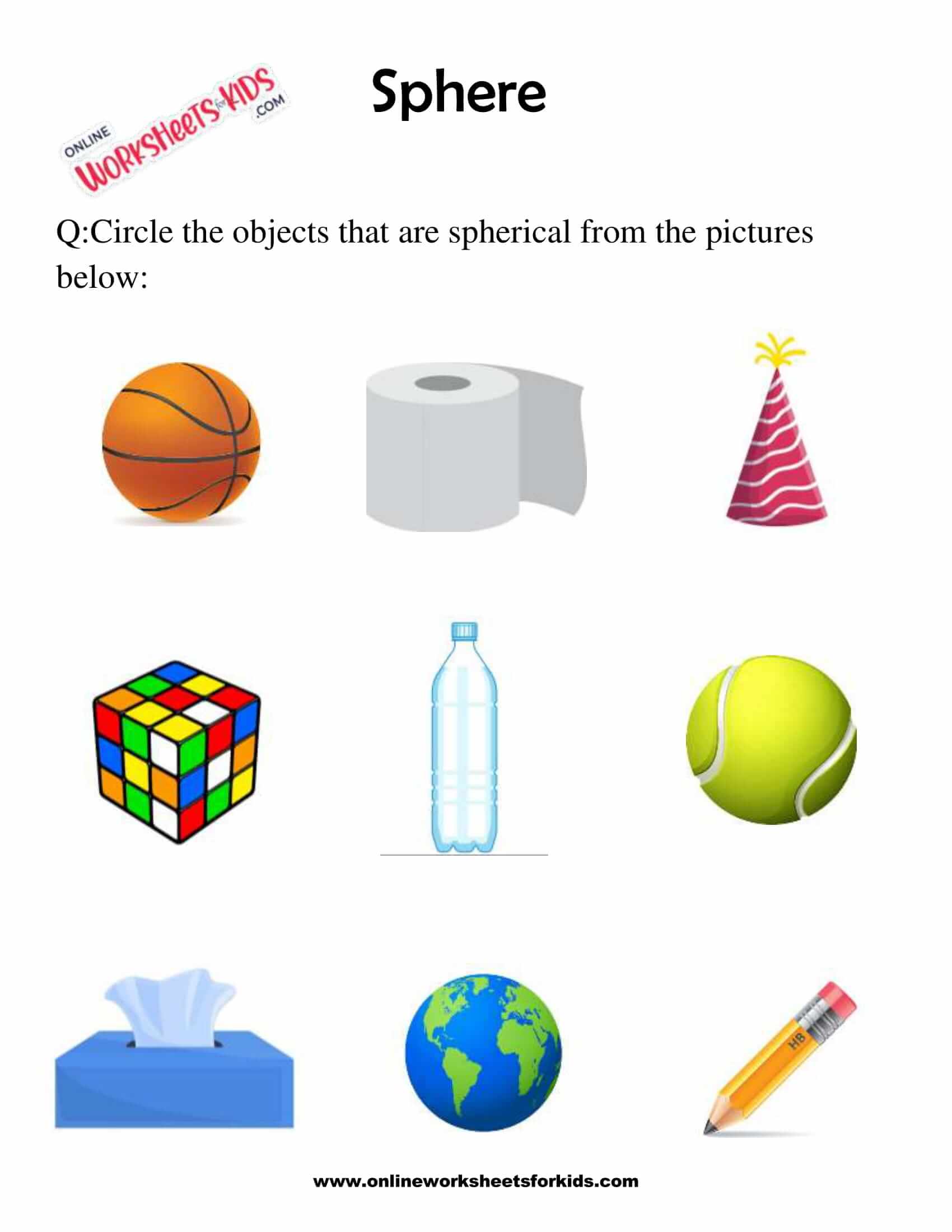 How To Draw A Sphere Worksheets 99worksheets Freeprin - vrogue.co