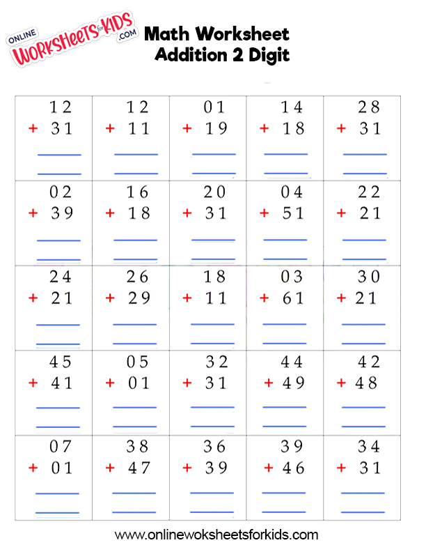 Addition sums 6
