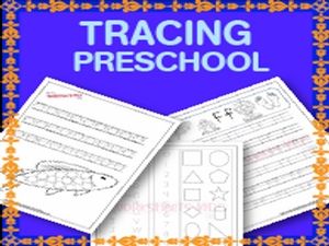 Free Tracing Worksheets Preschool