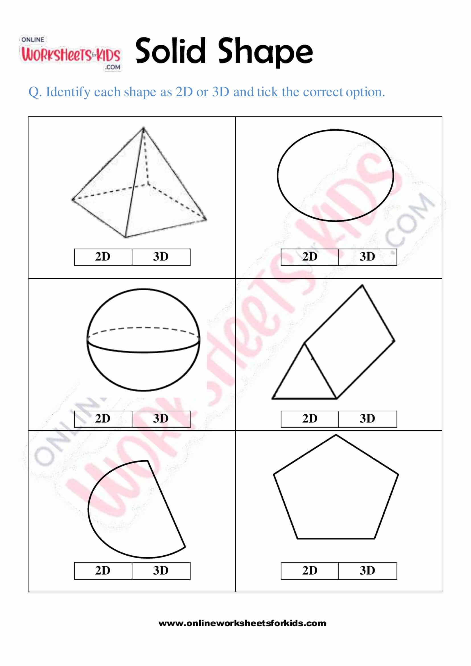 Solid Shapes 7